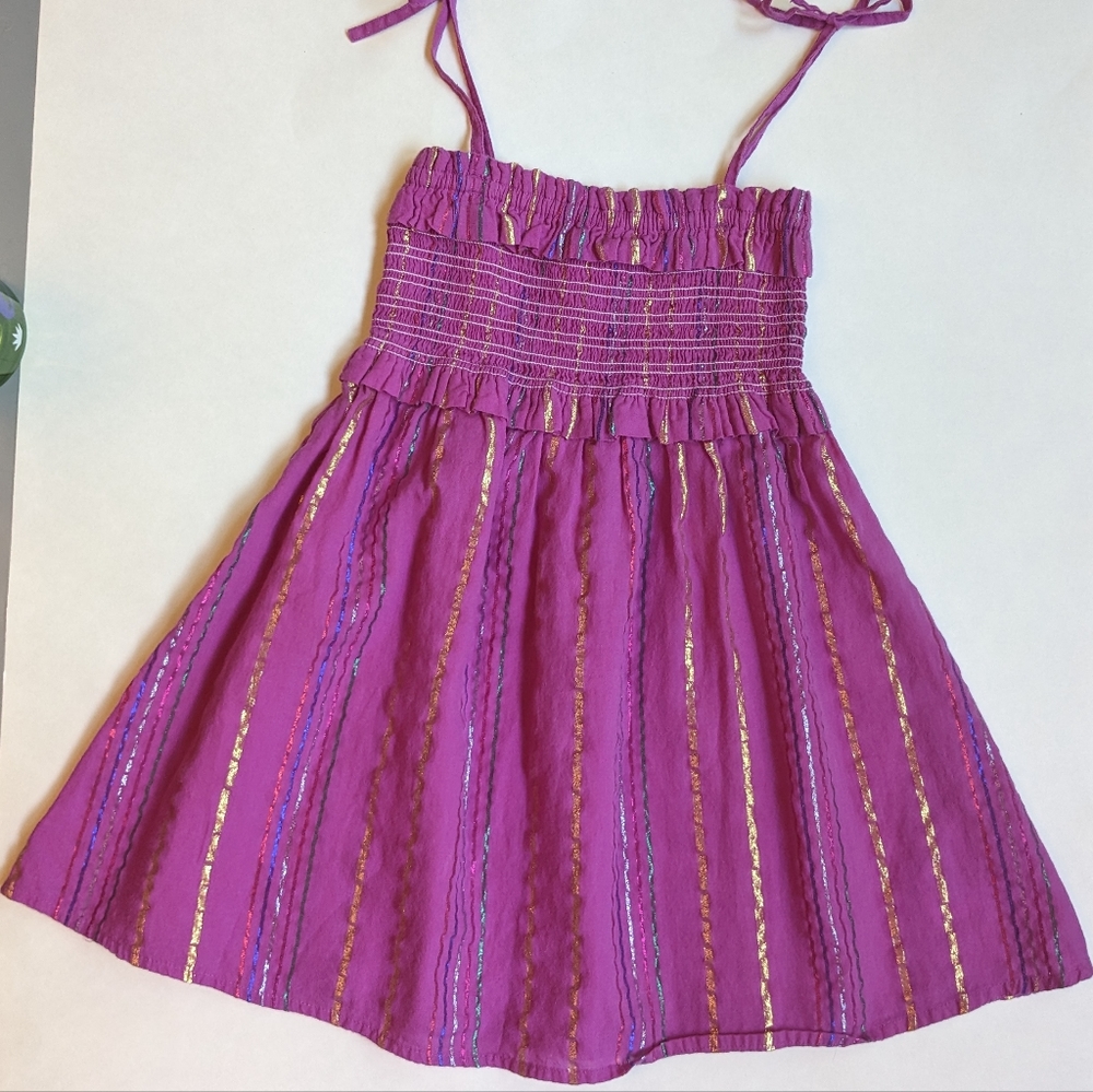 Crewcuts magenta summer dress